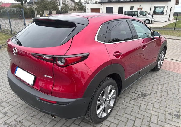 Mazda CX-30 cena 104900 przebieg: 48000, rok produkcji 2019 z Zagórz małe 529